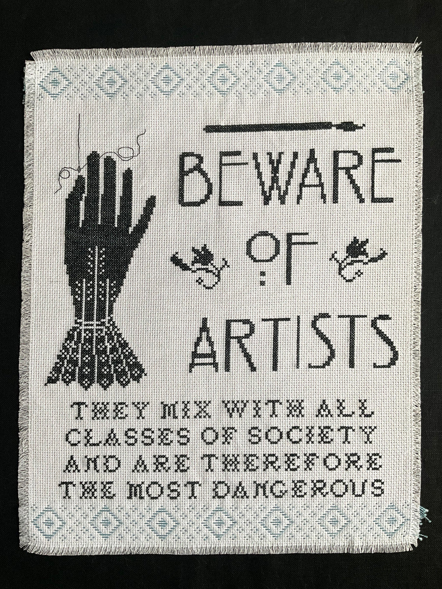 The Laurel Witch Cross Stitch Pattern PDF - Beware of Artists