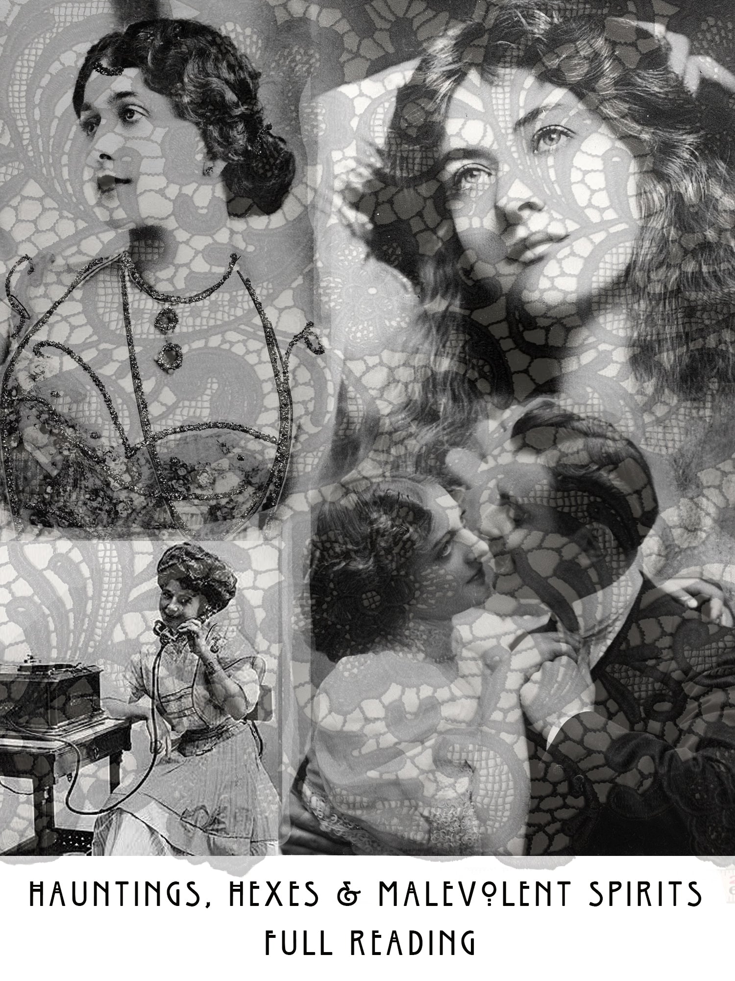 Hauntings, Hexes, and Malevolent Spirits! Full Reading - Online Zoom Call