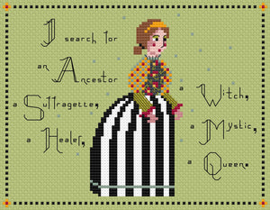 The Laurel Witch Cross Stitch Pattern PDF - Little Ancestors - In Search of an Ancestor