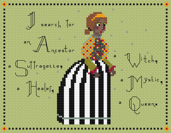 The Laurel Witch Cross Stitch Pattern PDF - Little Ancestors - In Search of an Ancestor