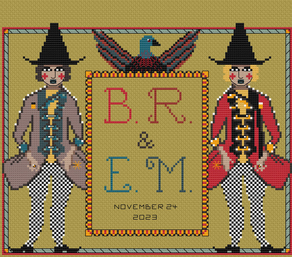 The Laurel Witch Cross Stitch Pattern PDF: Magickal Marriage Option C