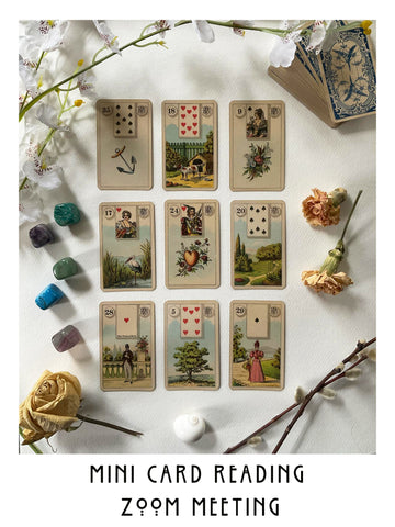 Lenormand Oracle Card Reading - Online Zoom Call