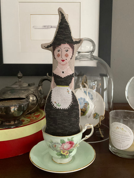 The Laurel Witch Cross Stitch Pattern PDF - Mrs P has had enough of your SH*T!