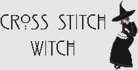 The Laurel Witch Cross Stitch Pattern PDF - Cross Stitch Witch