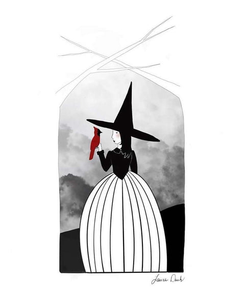 The Laurel Witch Cross Stitch Pattern PDF - Modern Witches - Well Hello