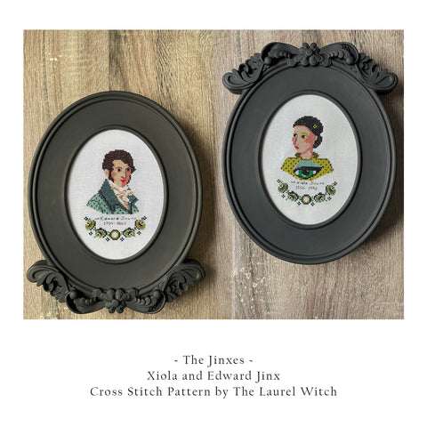 The Laurel Witch Cross Stitch Pattern PDF - Xiola and Edward Jinx