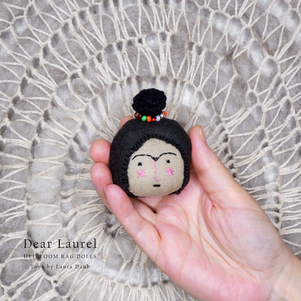 Pretty Little Things Doll Brooch 4 - Icons - Frida Kahlo!